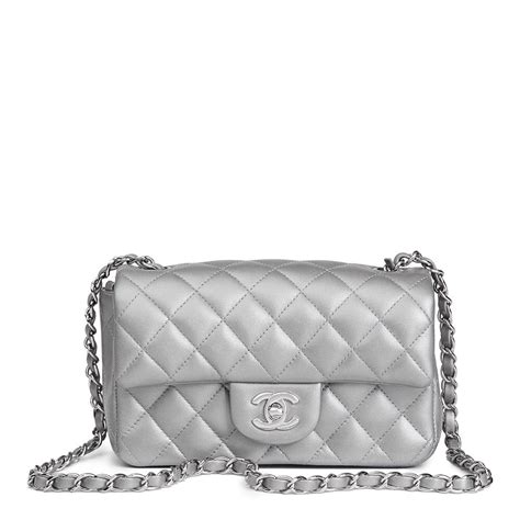 chanel small flap bag metallic|vintage chanel flap bag small.